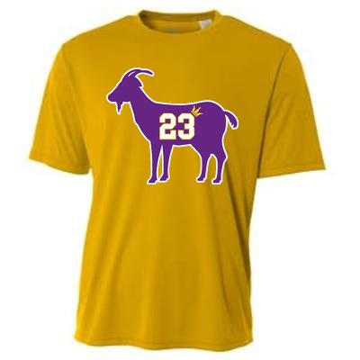 King LA Bron The Goat 23 Basketball Cooling Performance Crew T-Shirt