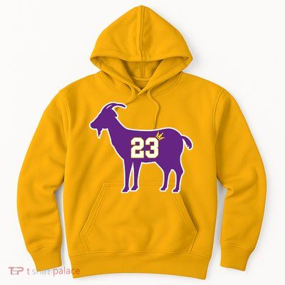 King LA Bron The Goat 23 Basketball Hoodie