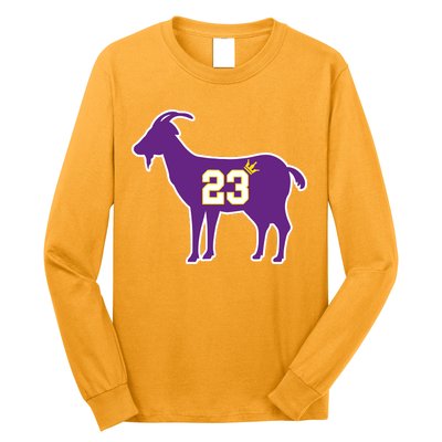 King LA Bron The Goat 23 Basketball Long Sleeve Shirt