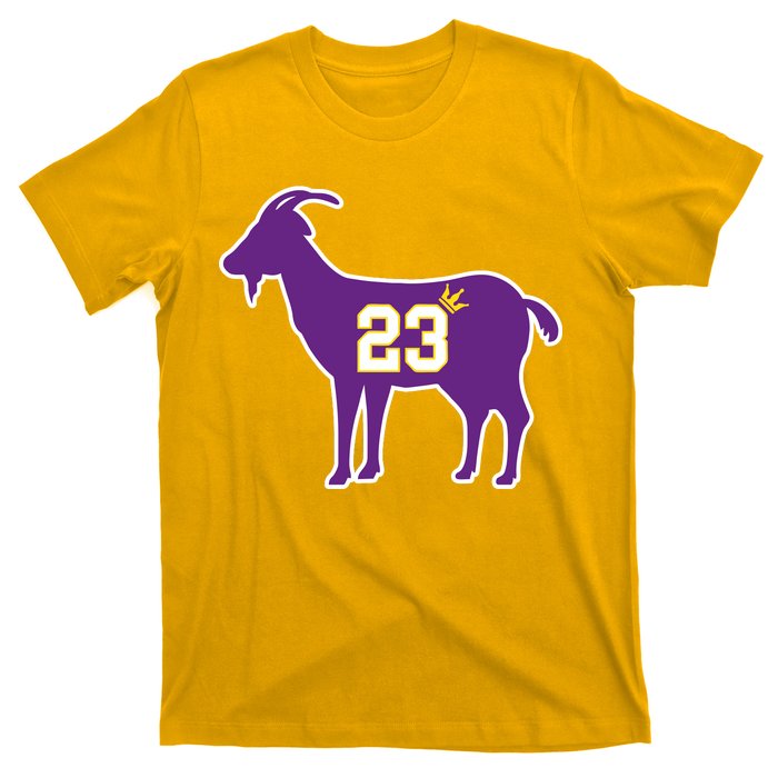 King LA Bron The Goat 23 Basketball T-Shirt