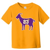 King LA Bron The Goat 23 Basketball Toddler T-Shirt