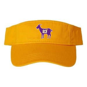 King LA Bron The Goat 23 Basketball Valucap Bio-Washed Visor