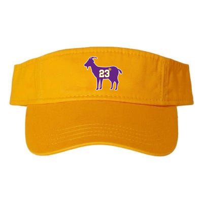 King LA Bron The Goat 23 Basketball Valucap Bio-Washed Visor