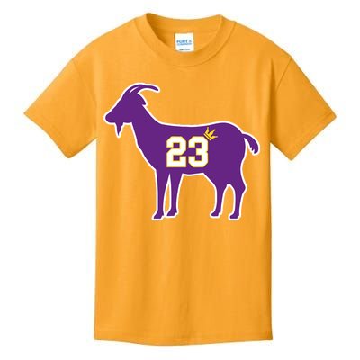 King LA Bron The Goat 23 Basketball Kids T-Shirt