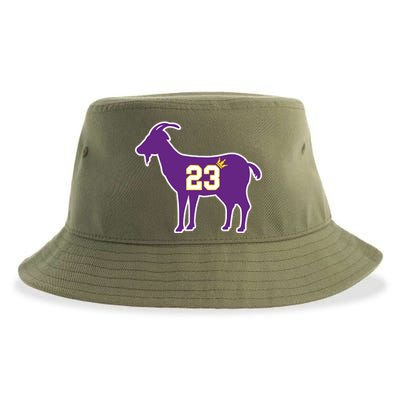 King LA Bron The Goat 23 Basketball Sustainable Bucket Hat