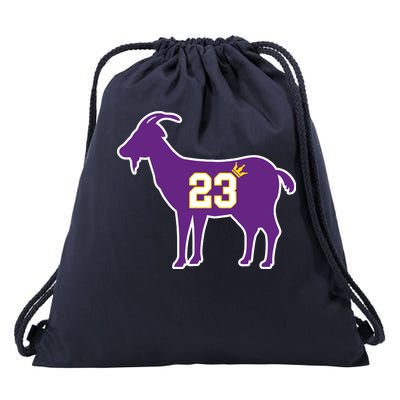 King LA Bron The Goat 23 Basketball Drawstring Bag