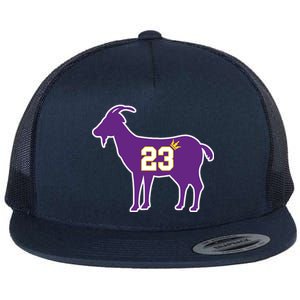 King LA Bron The Goat 23 Basketball Flat Bill Trucker Hat