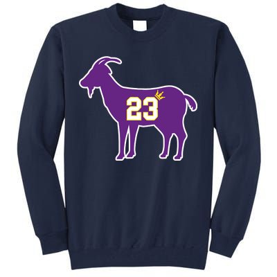 King LA Bron The Goat 23 Basketball Tall Sweatshirt