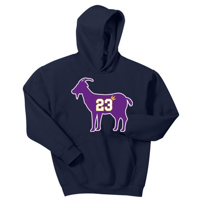 King LA Bron The Goat 23 Basketball Kids Hoodie