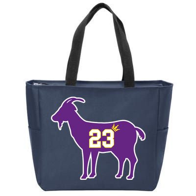 King LA Bron The Goat 23 Basketball Zip Tote Bag