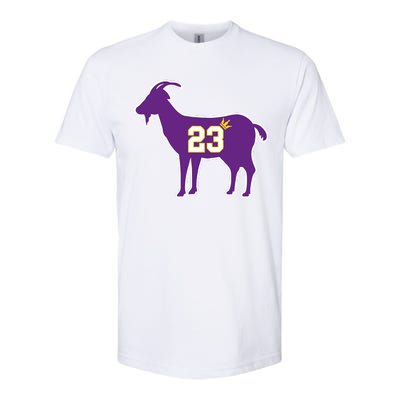 King LA Bron The Goat 23 Basketball Softstyle CVC T-Shirt