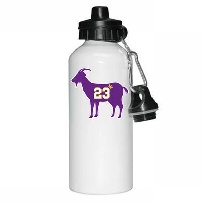 King LA Bron The Goat 23 Basketball Aluminum Water Bottle