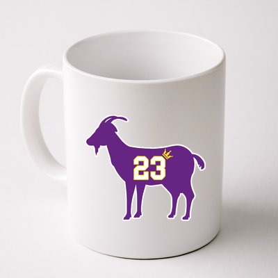 King LA Bron The Goat 23 Basketball Coffee Mug