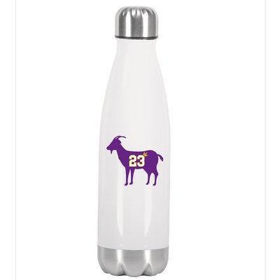 King LA Bron The Goat 23 Basketball Stainless Steel Insulated Water Bottle