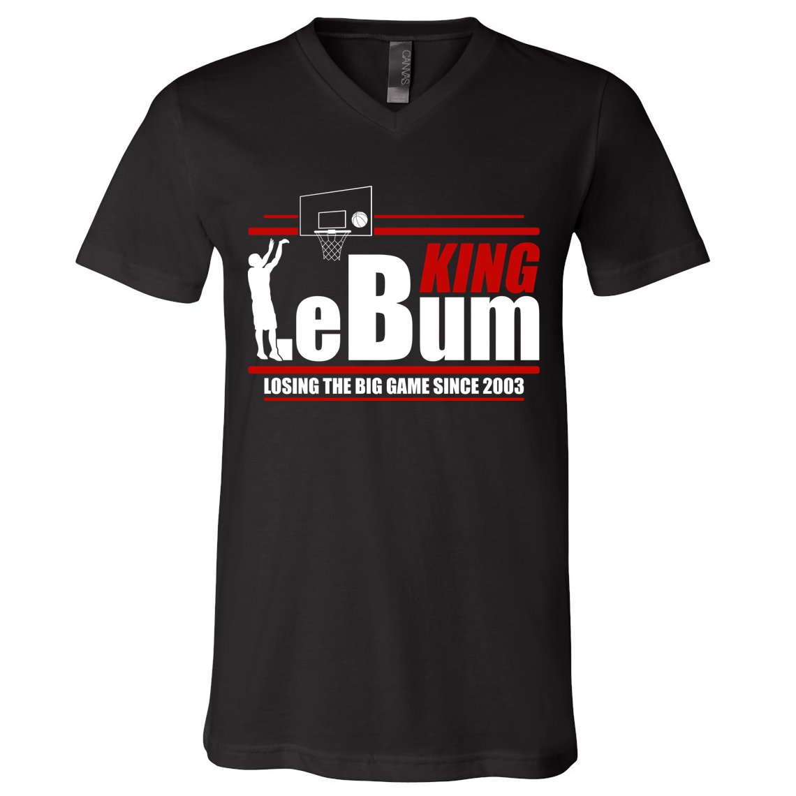 King LeBum Losing The Big Game Since 2003 V-Neck T-Shirt