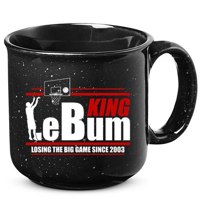 King LeBum Losing The Big Game Since 2003 15oz Campfire Ceramic Mug