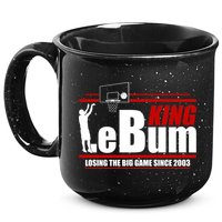 King LeBum Losing The Big Game Since 2003 15oz Campfire Ceramic Mug