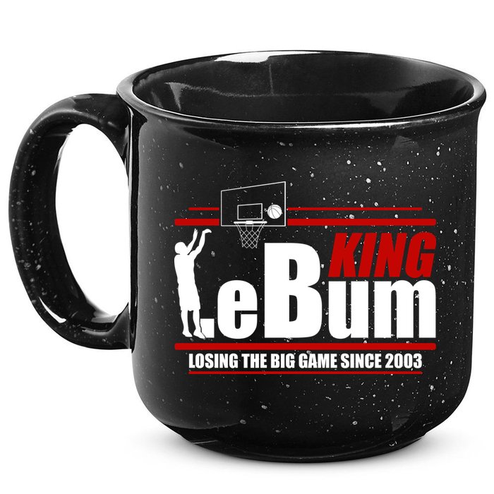 King LeBum Losing The Big Game Since 2003 15oz Campfire Ceramic Mug
