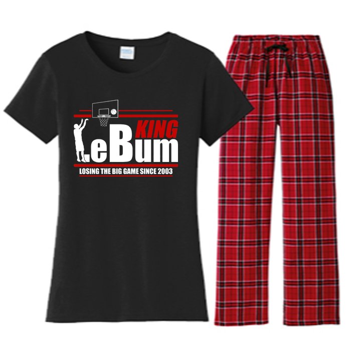 King LeBum Losing The Big Game Since 2003 Women's Flannel Pajama Set