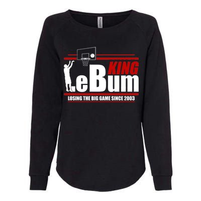 King LeBum Losing The Big Game Since 2003 Womens California Wash Sweatshirt