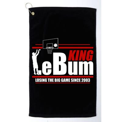 King LeBum Losing The Big Game Since 2003 Golf Towel