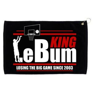 King LeBum Losing The Big Game Since 2003 Grommeted Golf Towel