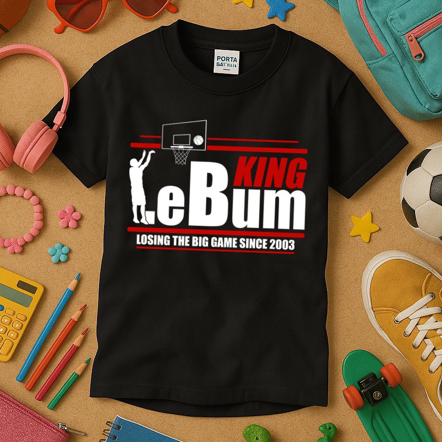 King LeBum Losing The Big Game Since 2003 Kids T-Shirt