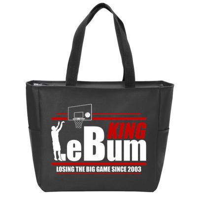 King LeBum Losing The Big Game Since 2003 Zip Tote Bag