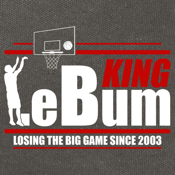King LeBum Losing The Big Game Since 2003 Cotton Canvas Backpack