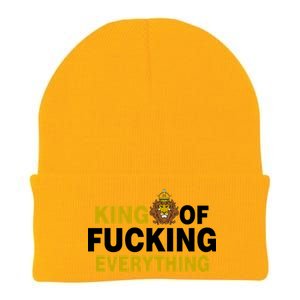 King Of Fucking Everything Knit Cap Winter Beanie