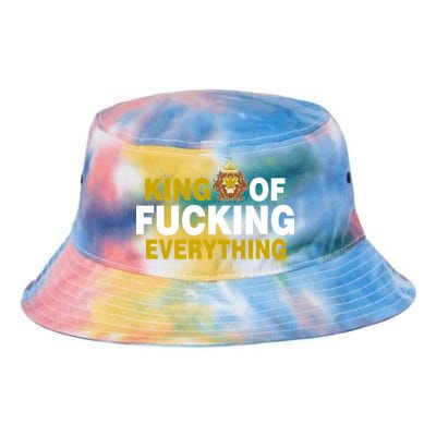 King Of Fucking Everything Tie Dye Newport Bucket Hat