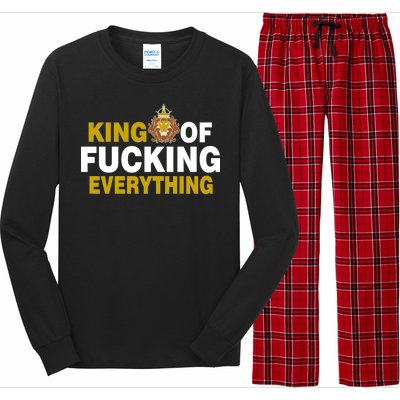 King Of Fucking Everything Long Sleeve Pajama Set