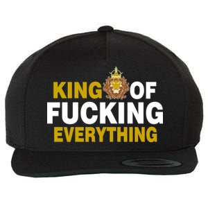 King Of Fucking Everything Wool Snapback Cap