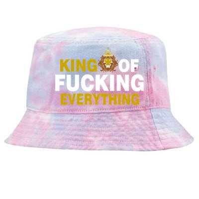 King Of Fucking Everything Tie-Dyed Bucket Hat