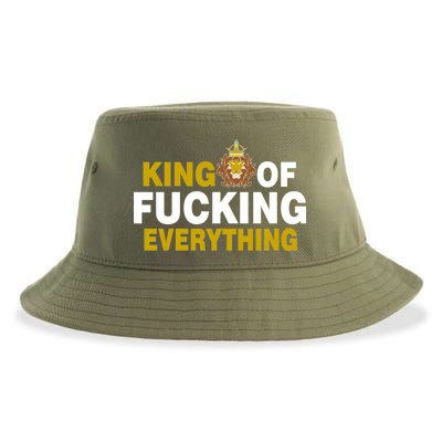 King Of Fucking Everything Sustainable Bucket Hat