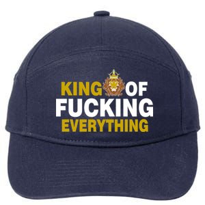 King Of Fucking Everything 7-Panel Snapback Hat