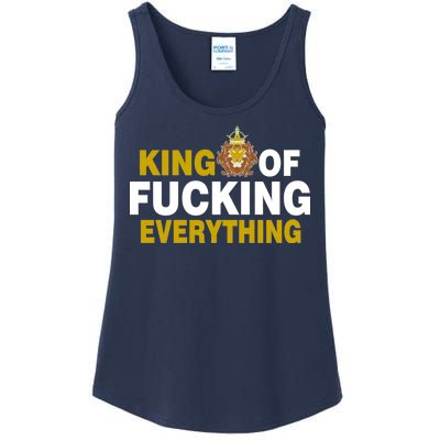 King Of Fucking Everything Ladies Essential Tank