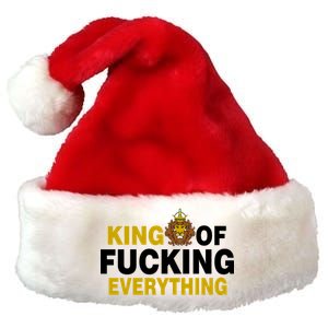 King Of Fucking Everything Premium Christmas Santa Hat