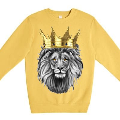 King Of Lions Premium Crewneck Sweatshirt