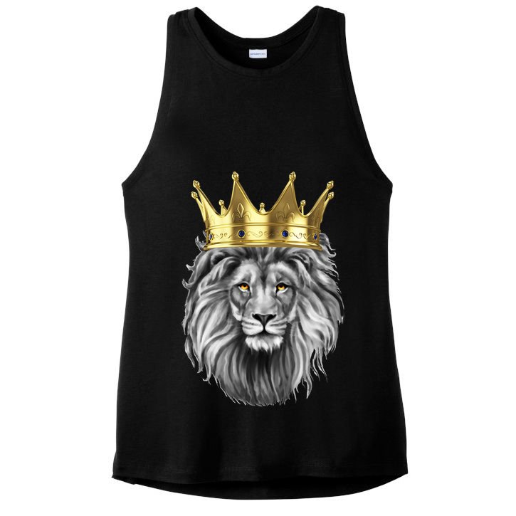King Of Lions Ladies PosiCharge Tri-Blend Wicking Tank