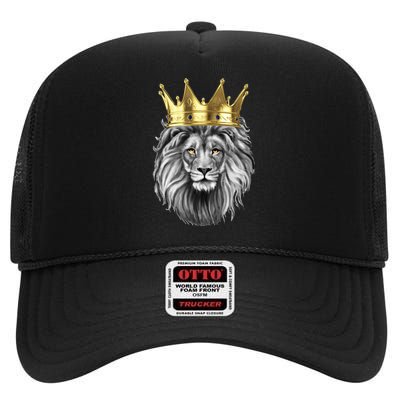 King Of Lions High Crown Mesh Back Trucker Hat