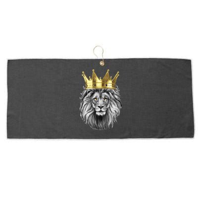 King Of Lions Large Microfiber Waffle Golf Towel