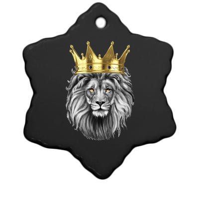 King Of Lions Ceramic Star Ornament