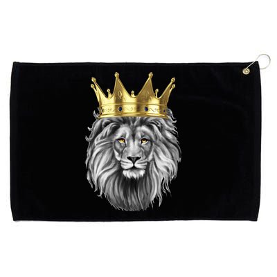 King Of Lions Grommeted Golf Towel