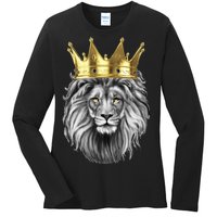 King Of Lions Ladies Long Sleeve Shirt