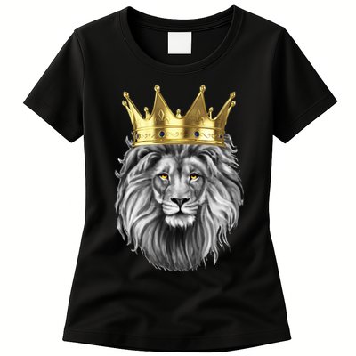 King Of Lions Womens T-Shirt