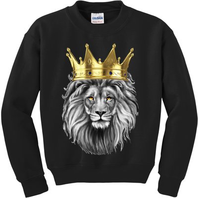 King Of Lions Kids Sweatshirt