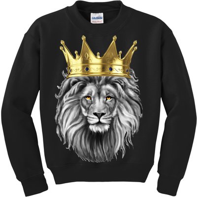 King Of Lions Kids Sweatshirt