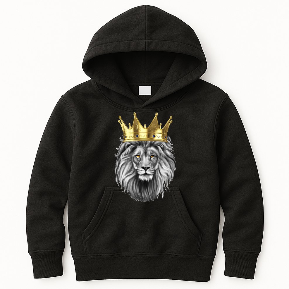 King Of Lions Kids Hoodie