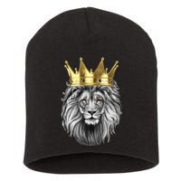 King Of Lions Short Acrylic Beanie